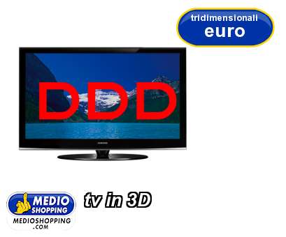 Medioshopping tv in 3D